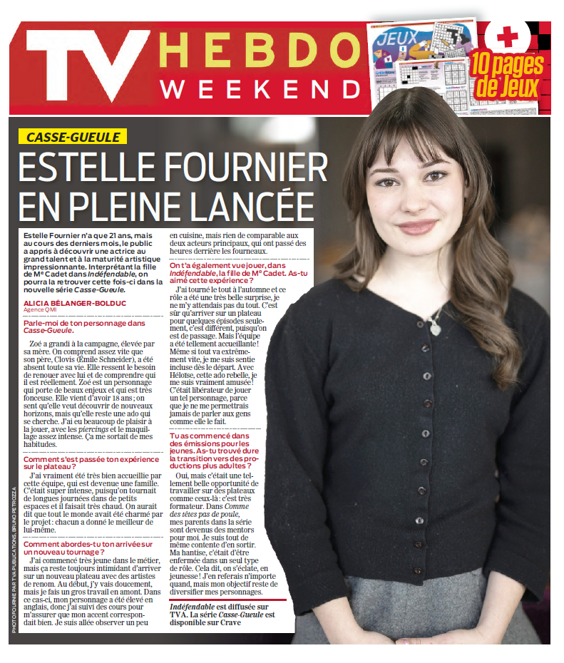 TV Hebdo | 14 mars 2026 | Le Journal de Montréal