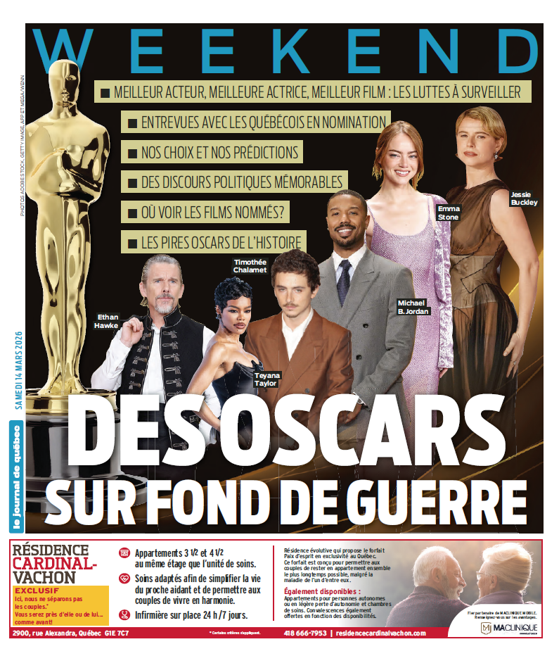 Weekend | 14 mars 2026 | Le Journal de Québec