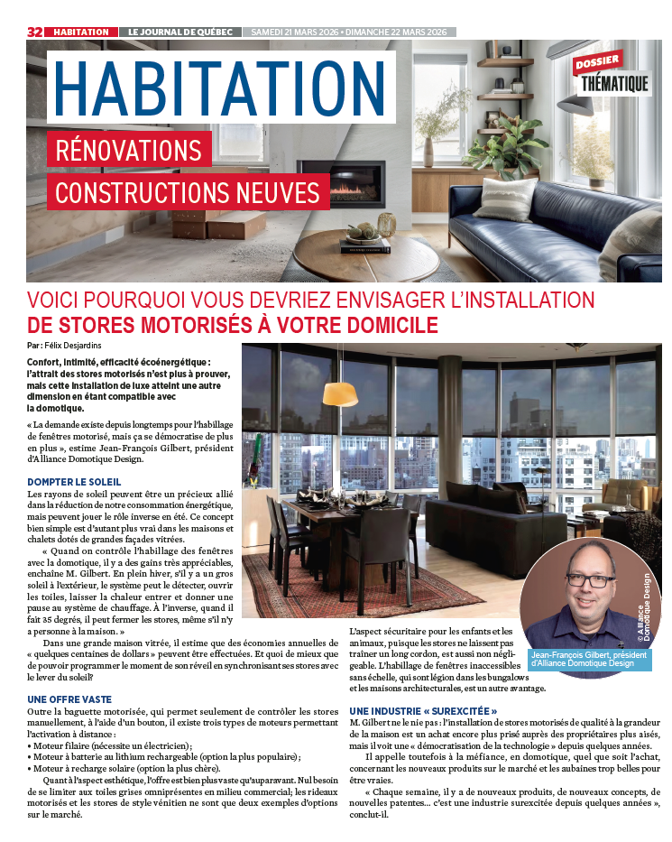 Habitation | Le Journal de Québec