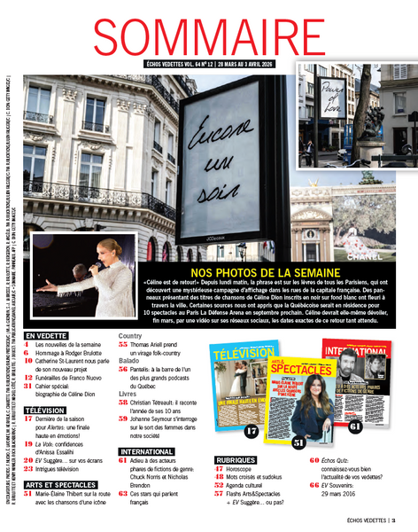 Vol.64 no.12 | 28 mars au 3 avril 2026
