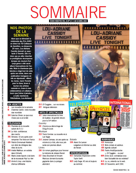 Vol.64 no.13 | 4 au 10 avril 2026