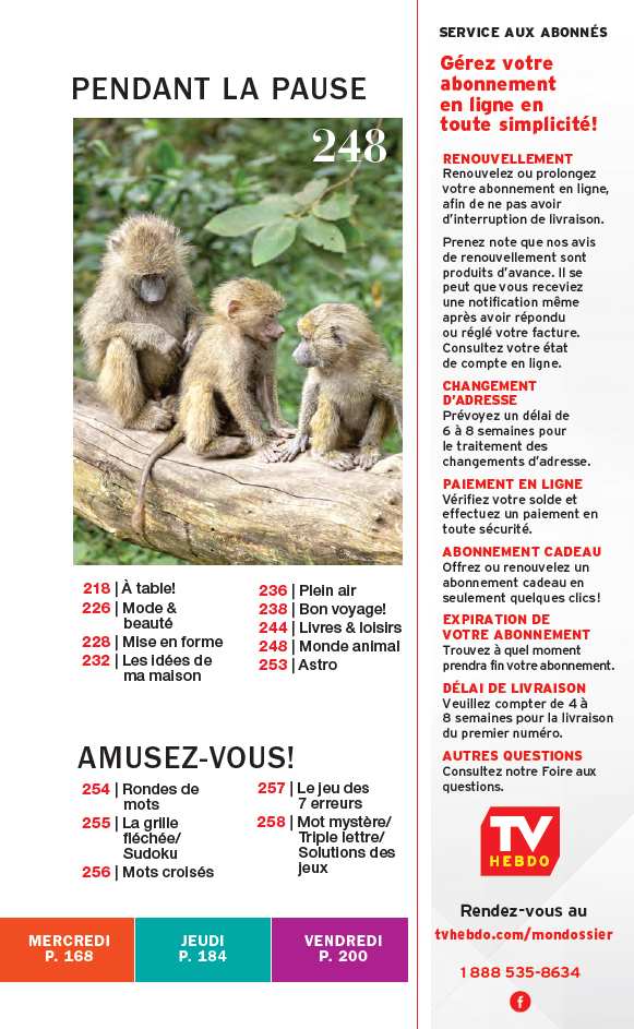 Vol.67 No.16 | 11 au 17 avril 2026