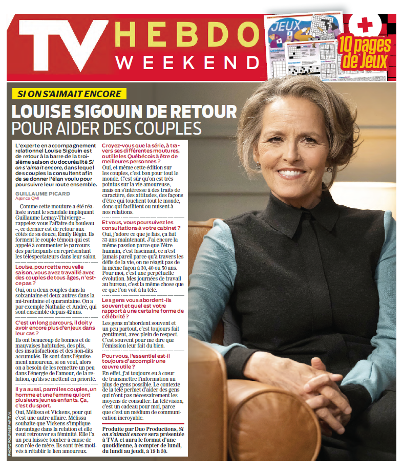 TV Hebdo | 4 avril 2026 | Le Journal de Montréal