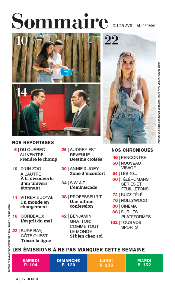 Vol.67 No.18 | 25 avril au 1 mai 2026