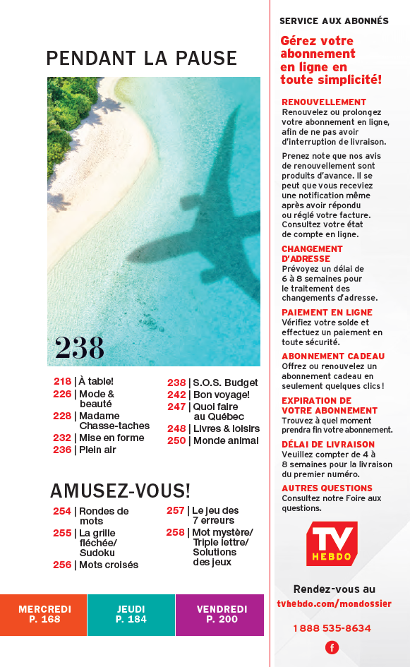 Vol.67 No.18 | 25 avril au 1 mai 2026