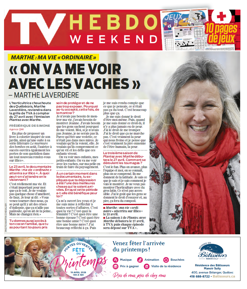 TV Hebdo | 18 avril 2026 | Le Journal de Québec