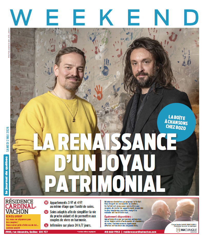 Weekend | 2 mai 2026 | Le Journal de Québec
