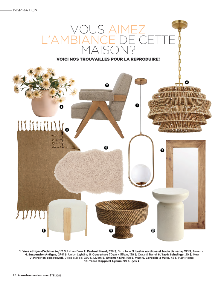 Abonnement au magazine Les Idées de ma Maison