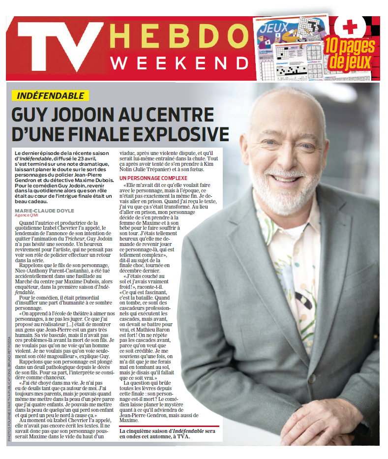 TV Hebdo | 9 mai 2026 | Le Journal de Montréal