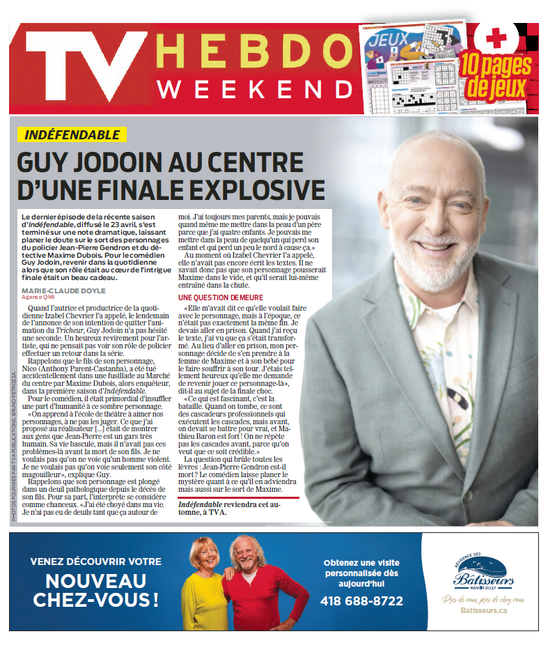TV Hebdo | 9 mai 2026 | Le Journal de Québec
