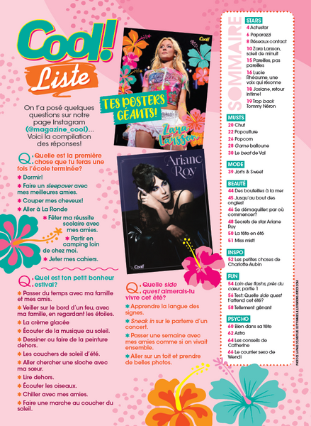 Vol.30 no.01 | Zara Larsson  | Juin 2026