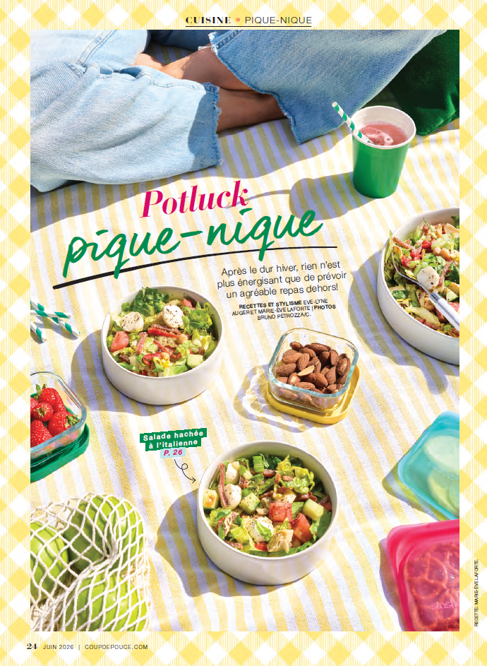 Abonnement au magazine Coup de Pouce