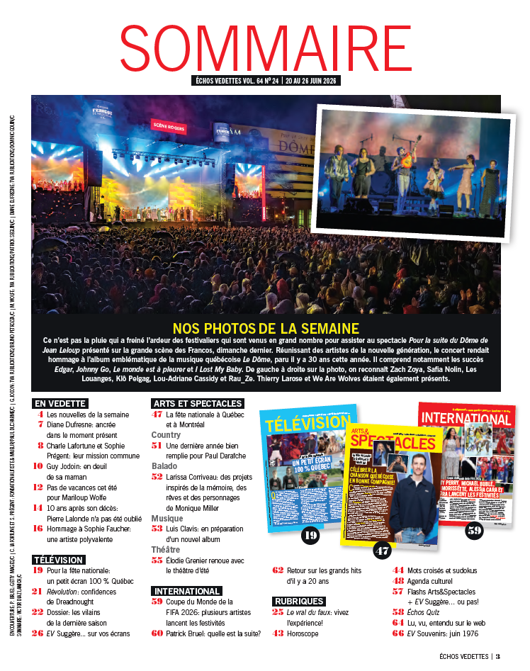 Vol.64 no.24 | 20 au 26 juin 2026