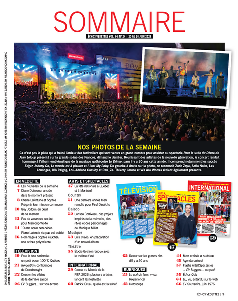 Vol.64 no.24 | 20 au 26 juin 2026