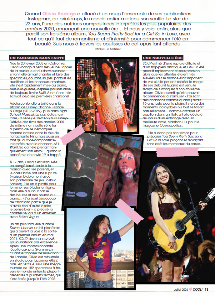 Abonnement au magazine Cool!
