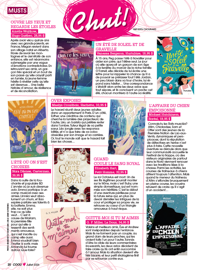 Abonnement au magazine Cool!