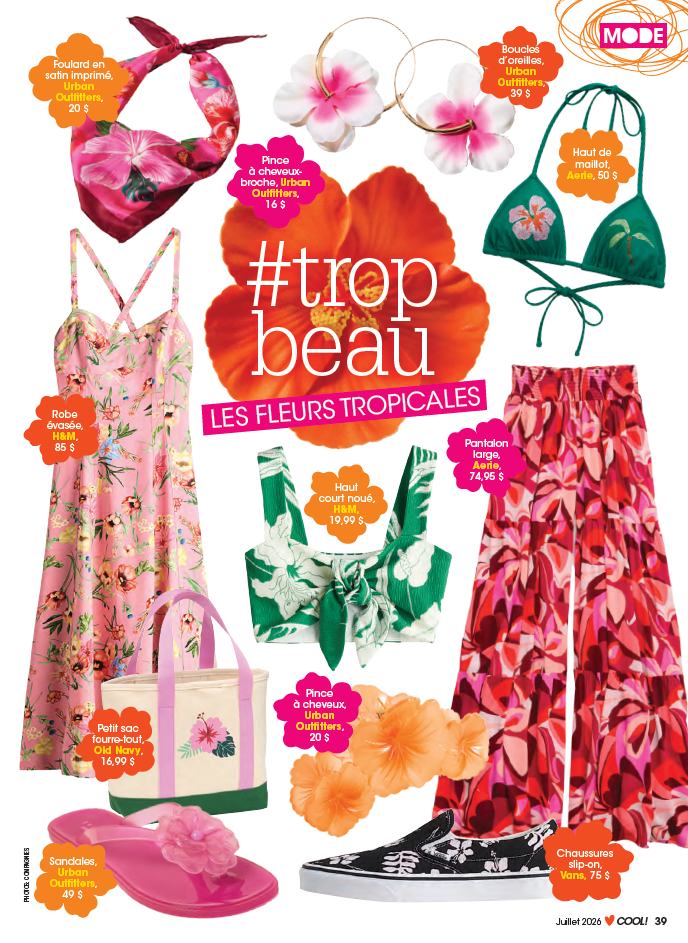 Abonnement au magazine Cool!