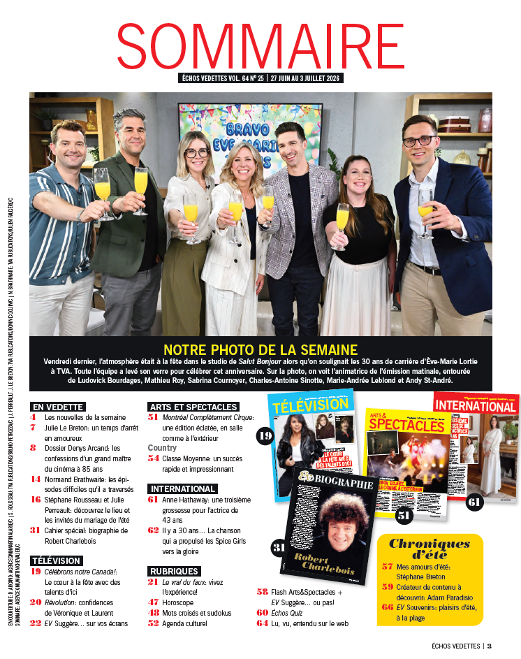 Vol.64 no.25 | 27 juin au 3 juillet 2026