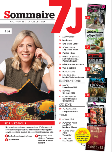 Vol.37 no.36 | 10 juillet 2026