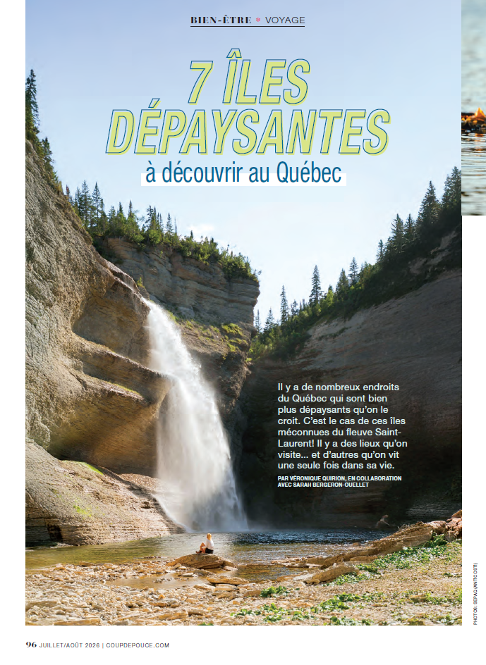 Abonnement au magazine Coup de Pouce