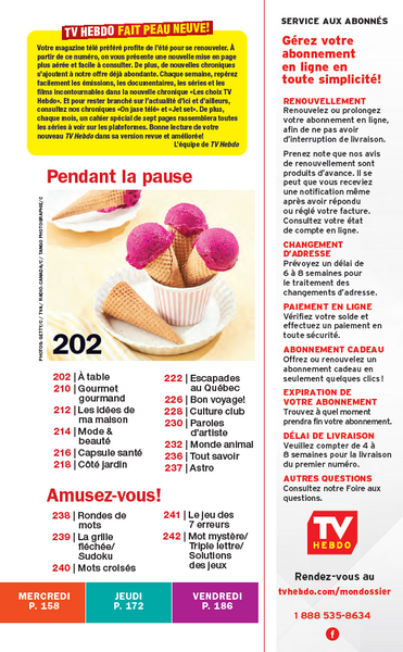 Vol.67 No.30 | 18 au 24 juillet 2026