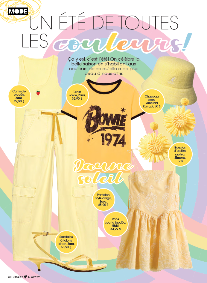 Abonnement au magazine Cool!
