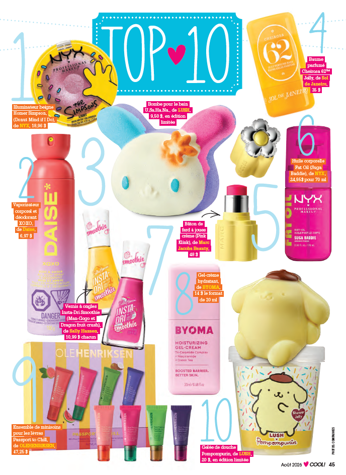 Abonnement au magazine Cool!