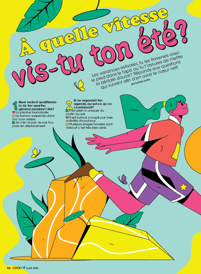 Abonnement au magazine Cool!