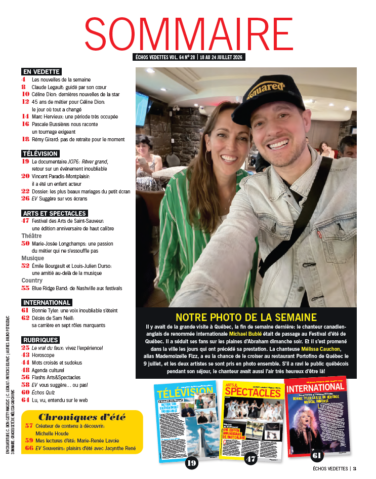 Vol.64 no.28 | 18 au 24 juillet 2026