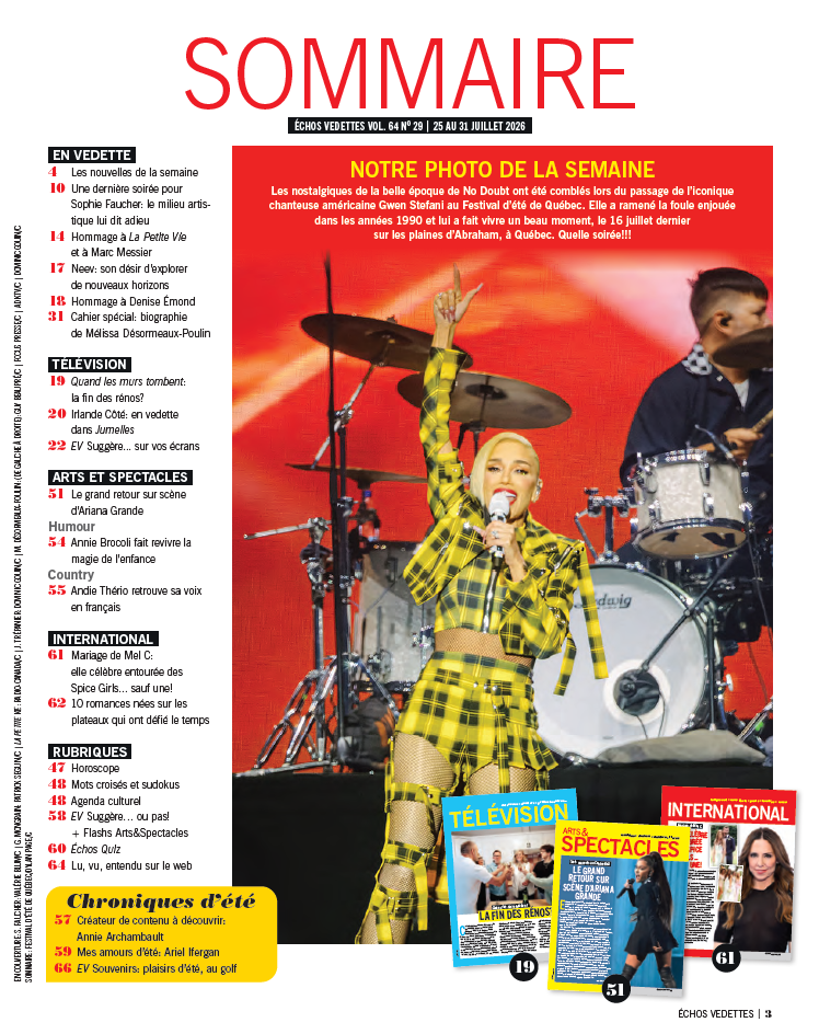 Vol.64 no.29 | 25 au 31 juillet 2026