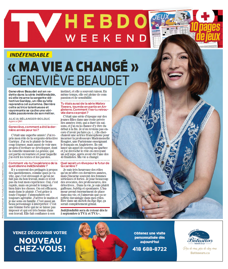 TV Hebdo | 25 juillet 2026 | Le Journal de Québec