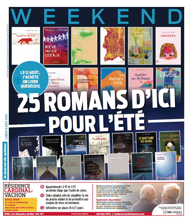 Weekend | 8 août 2026 | Le Journal de Québec