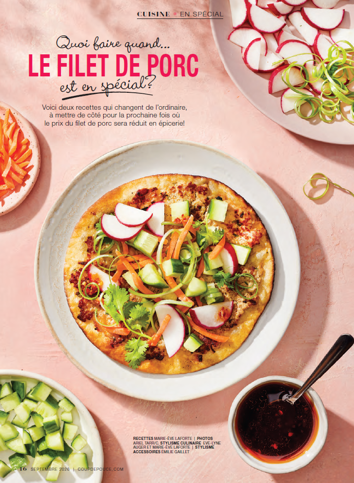 Abonnement au magazine Coup de Pouce