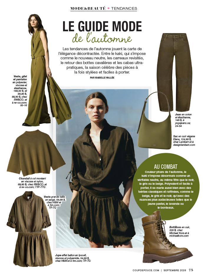 Abonnement au magazine Coup de Pouce