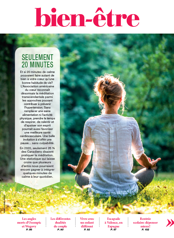 Abonnement au magazine Coup de Pouce