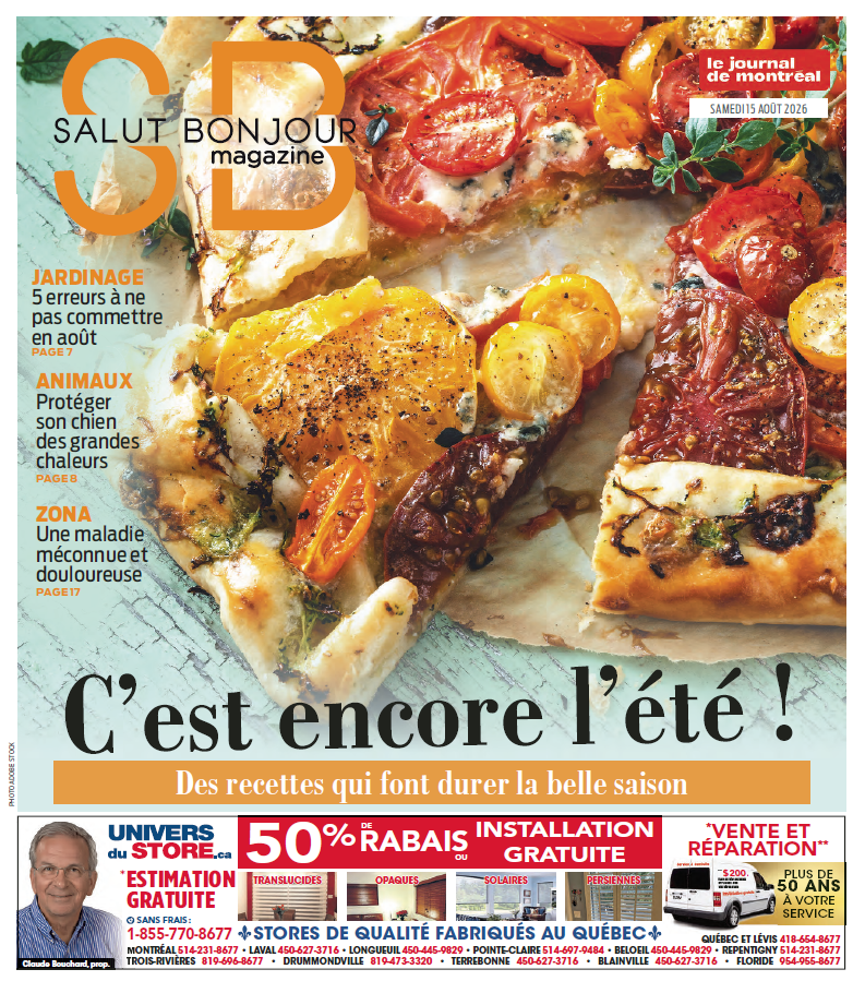 Salut Bonjour | 15 août 2026 | Le Journal de Montréal
