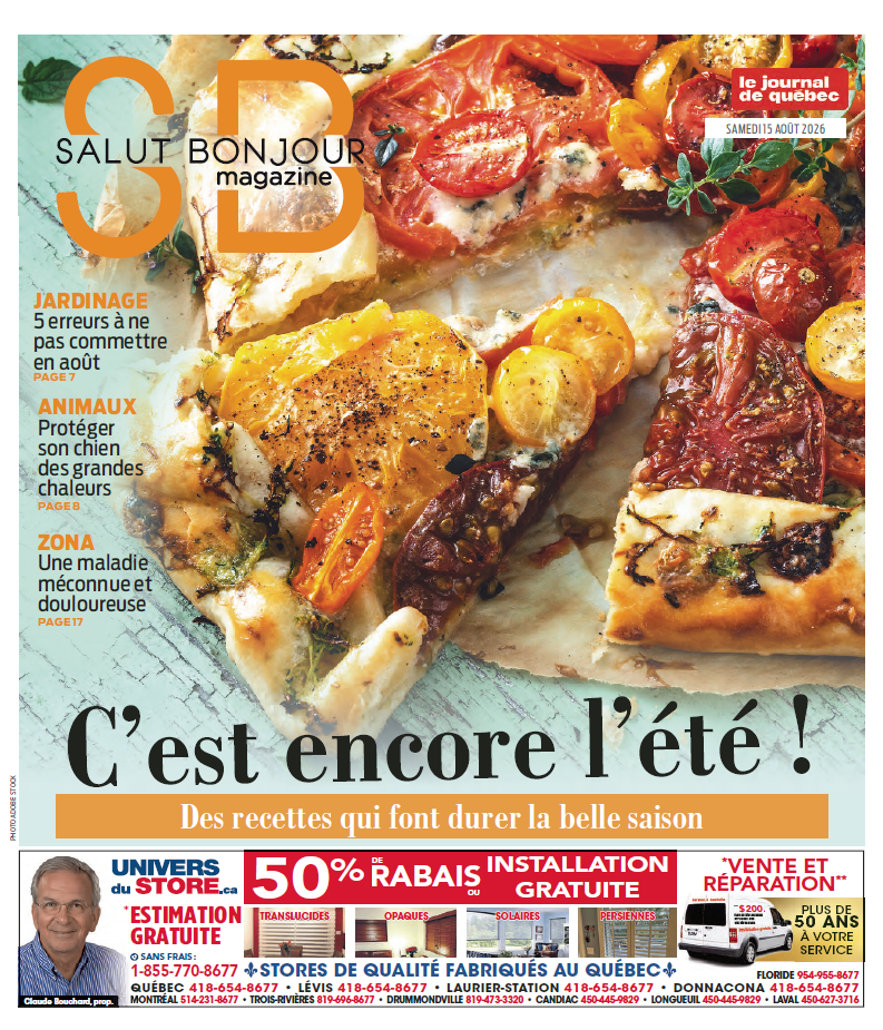 Salut Bonjour | 15 août 2026 | Le Journal de Québec
