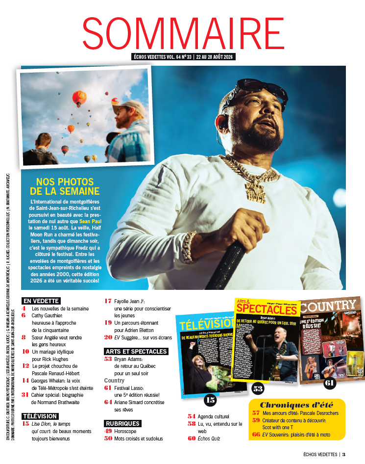 Vol.64 no.33 | 22 au 28 août 2026