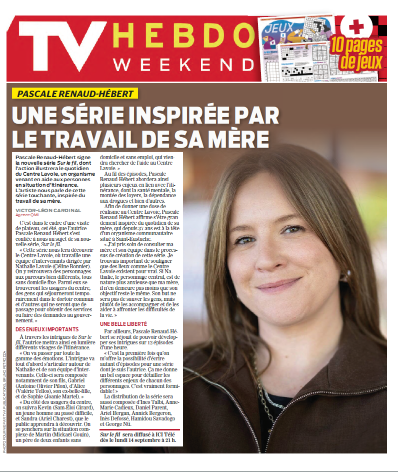 TV Hebdo | 22 août 2026 | Le Journal de Montréal