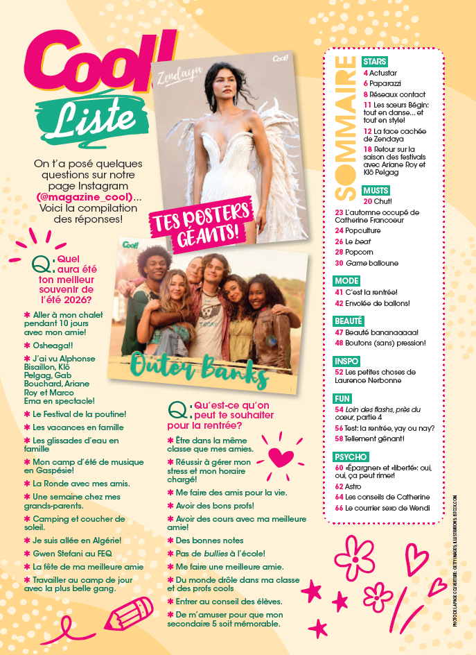 Vol.30 no.04 | Zendaya  | Septembre 2026