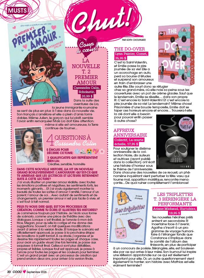 Abonnement au magazine Cool!