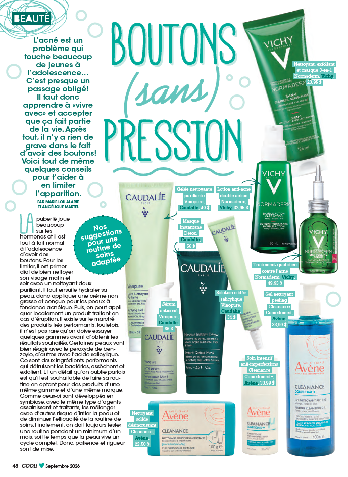 Abonnement au magazine Cool!