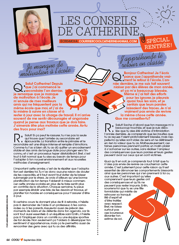 Abonnement au magazine Cool!