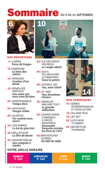 Vol.67 No.37 | 5 au 11 septembre 2026