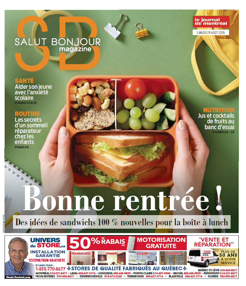 Salut Bonjour | 29 août 2026 | Le Journal de Montréal