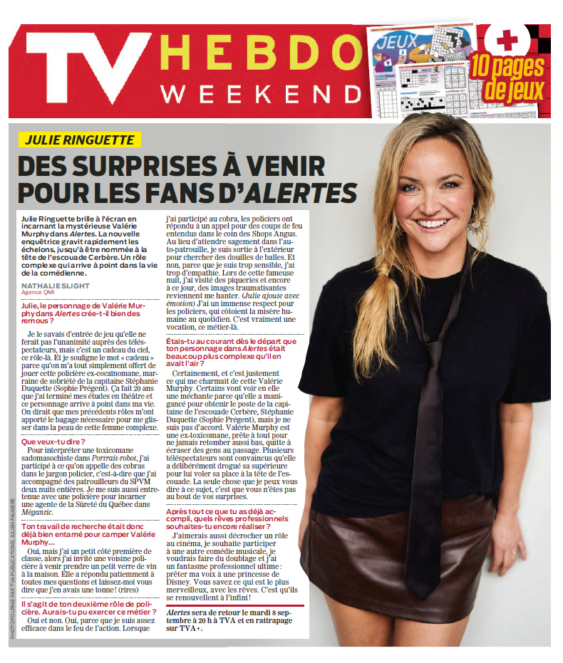 TV Hebdo | 29 août 2026 | Le Journal de Montréal