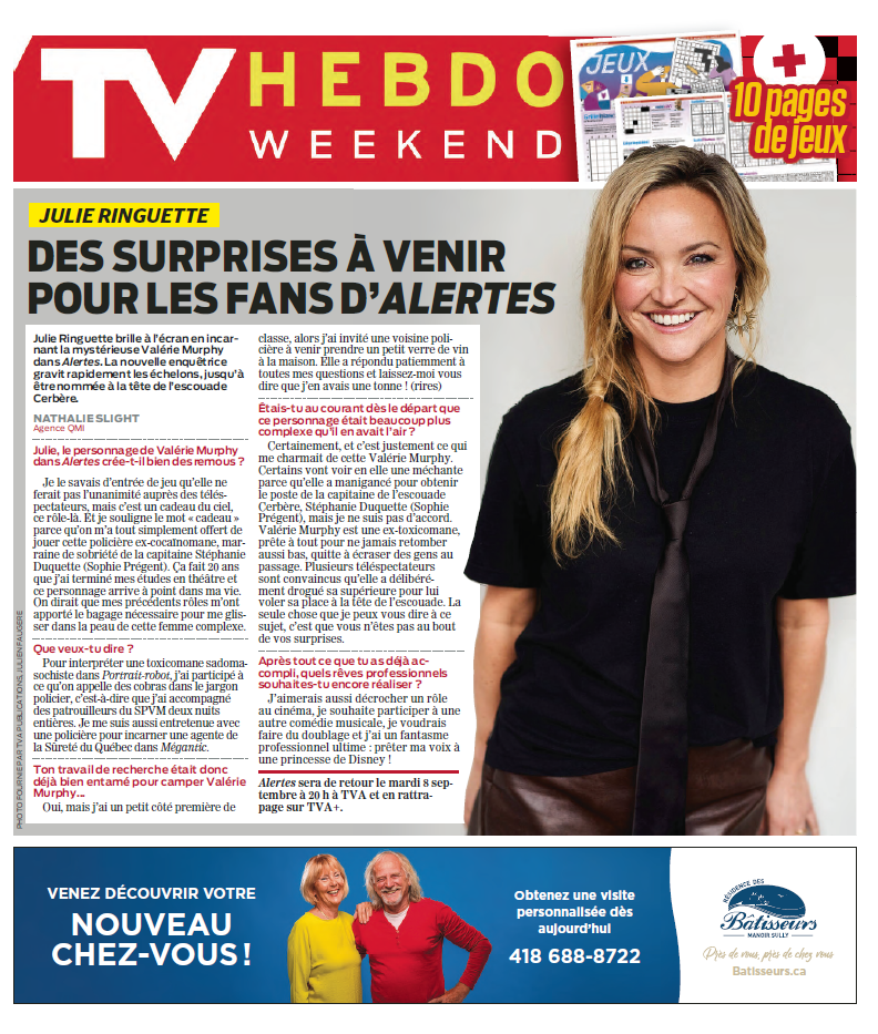 TV Hebdo | 29 août 2026 | Le Journal de Québec