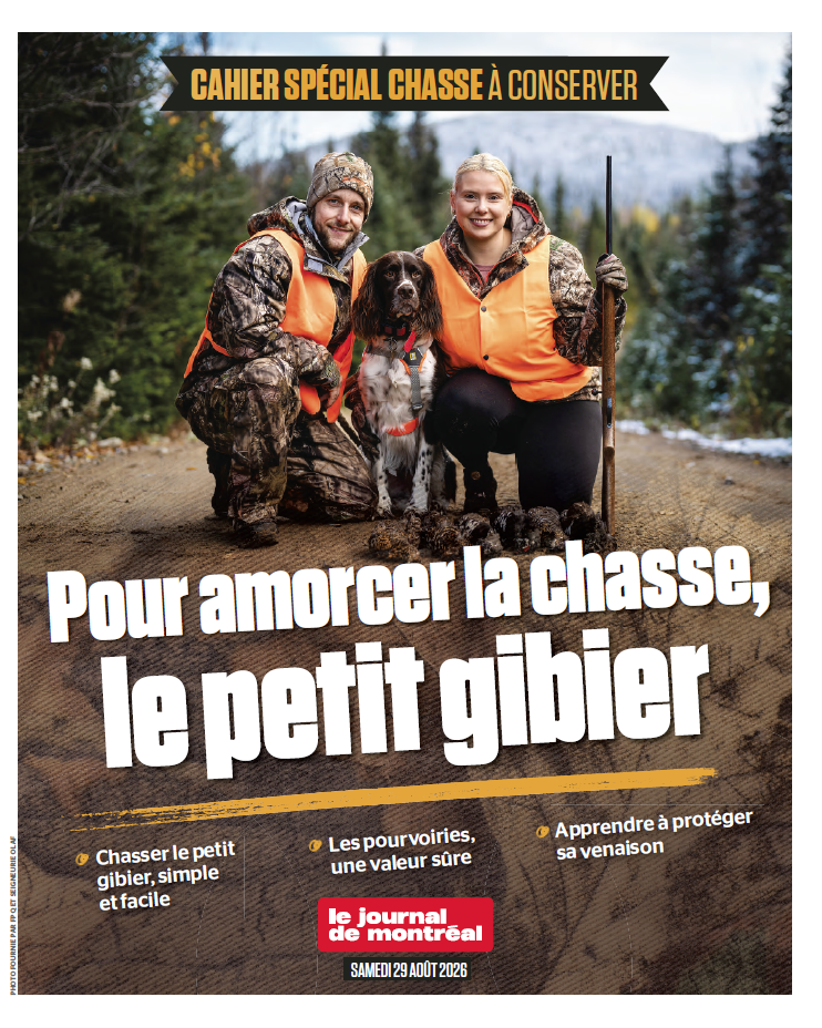 Cahier spécial chasse | 29 août 2026 | Le Journal de Montréal