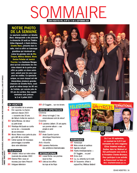 Vol.64 no.35 | 5 au 11 septembre 2026