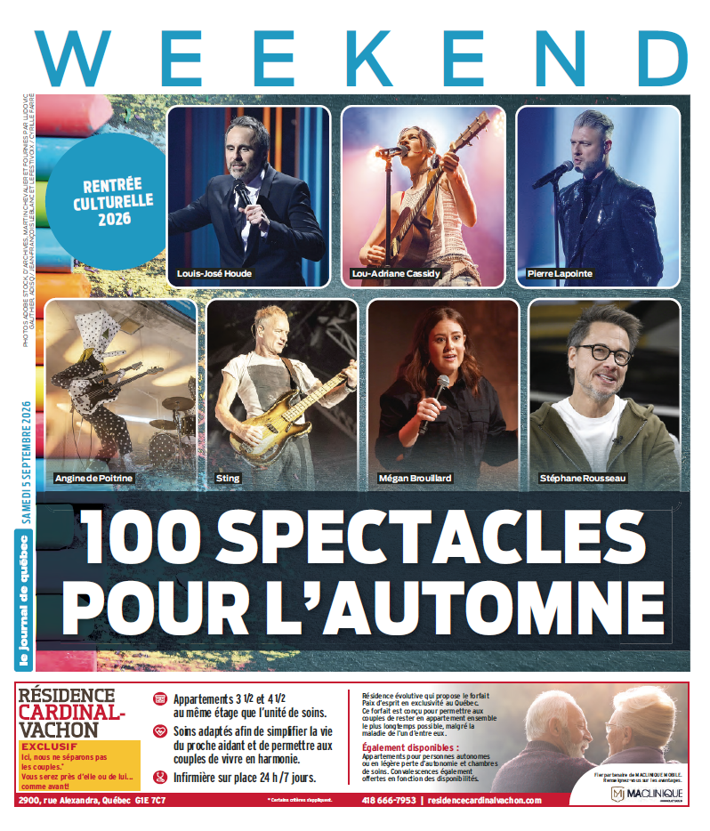 Weekend | 5 septembre 2026 | Le Journal de Québec